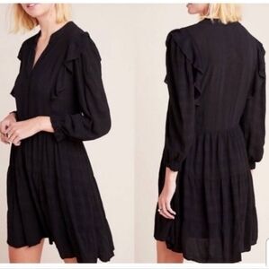 Anthropologie Amadi Black Dress